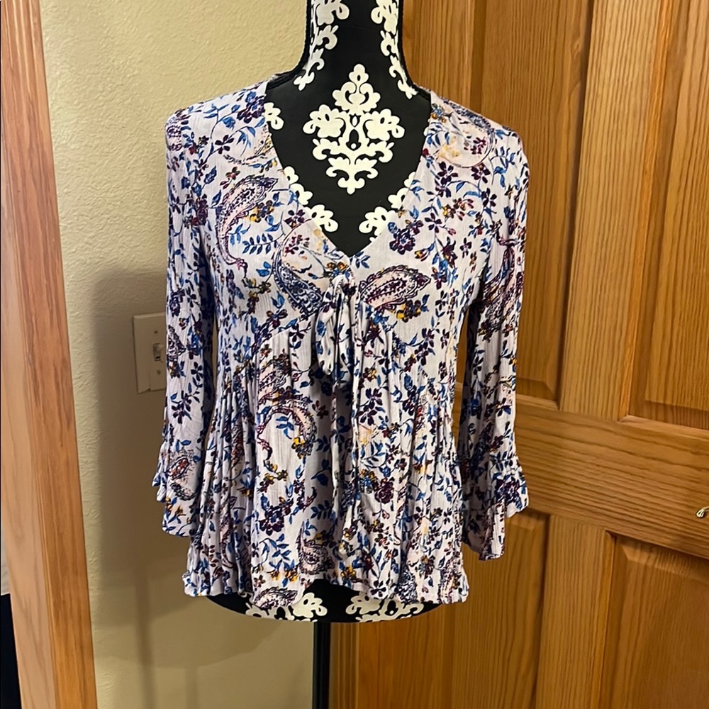 Floral Print Women's Top